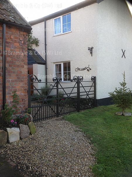 Estate Gates, Trull, Taunton